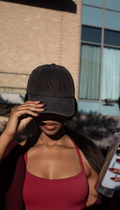 Fitted Gyra Camper Cap - Charcoal Grey